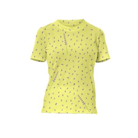 Yellow babydoll t shirt
