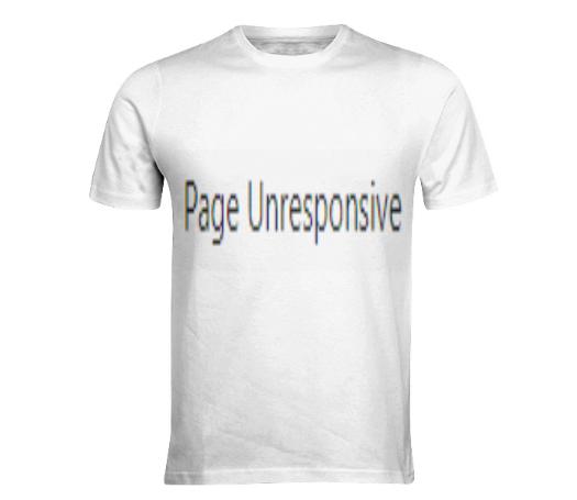 Page Unresponsive