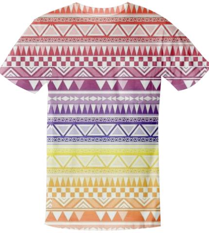 Colorful Tribal T Shirt