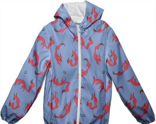 Red Foxes minime rainy