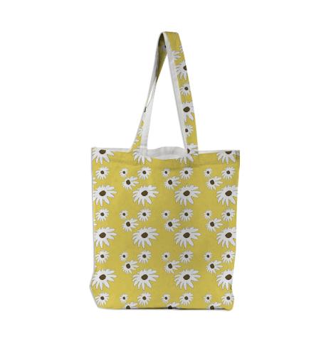 Daisy Covered Tote Bag