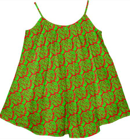 Kids Tent Dress By GinSey Art Design