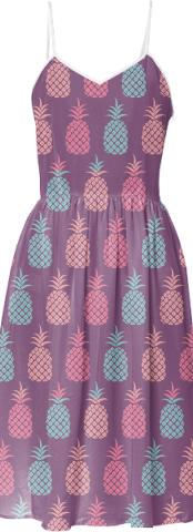 Purple Pineapple Dress