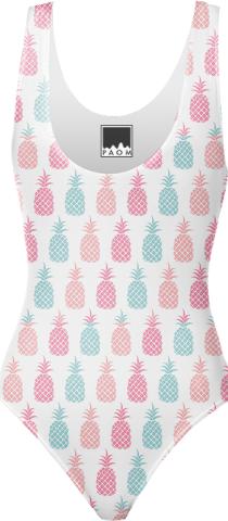 Pretty Pineapples OnePiece Swimsuit