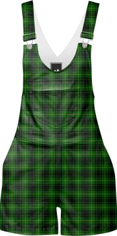 Green Plaid Overalls PAOM Green Plaid Overalls PAOM