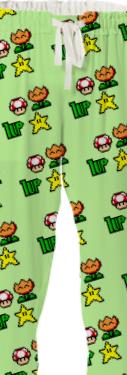 Mario Powerup Drawstring Pants
