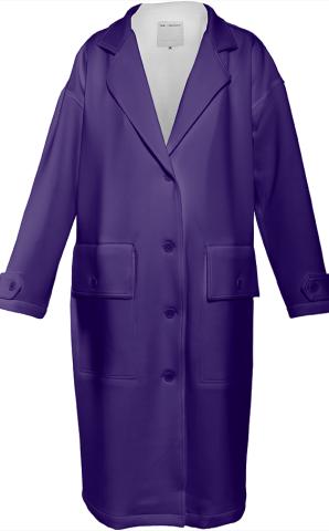 Darker Purple Trenchcoat by LadyT Designs