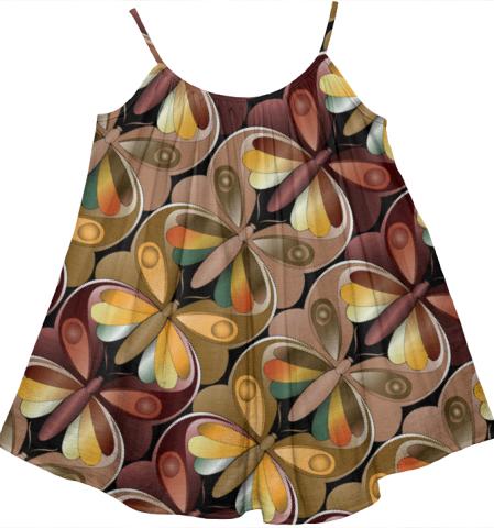 Butterfly Hugs Tent Dress for Child