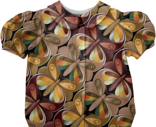 Butterfly Hugs Child s Blouse