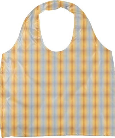 blue yellow summer pattern Summer Eco Tote