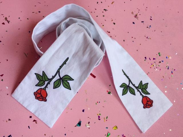 The Rose Bowtie white