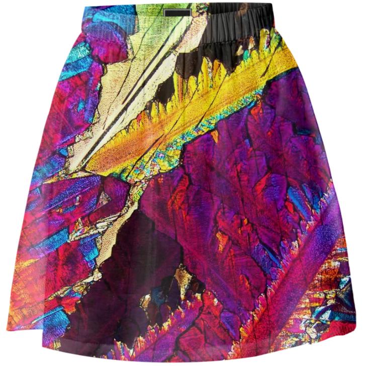 Paradise Breeze Crystal Summer Skirt