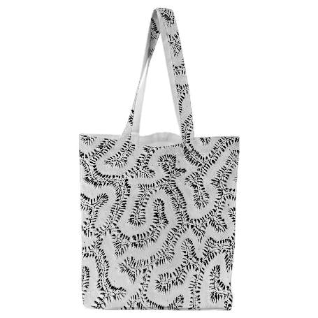 Fossil Grey Tote Bags