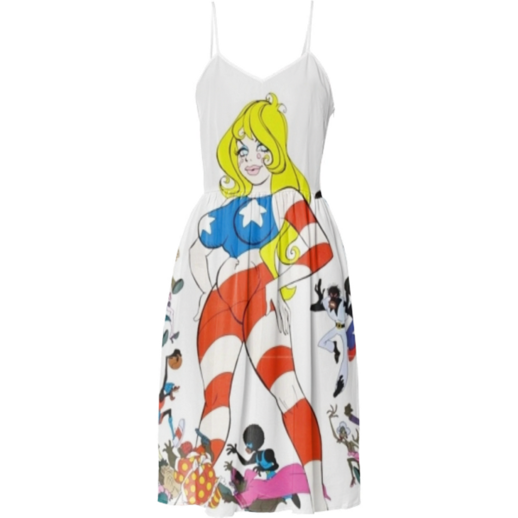 Super woman summertime dress