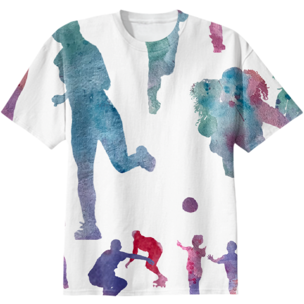 pastel dream street tee