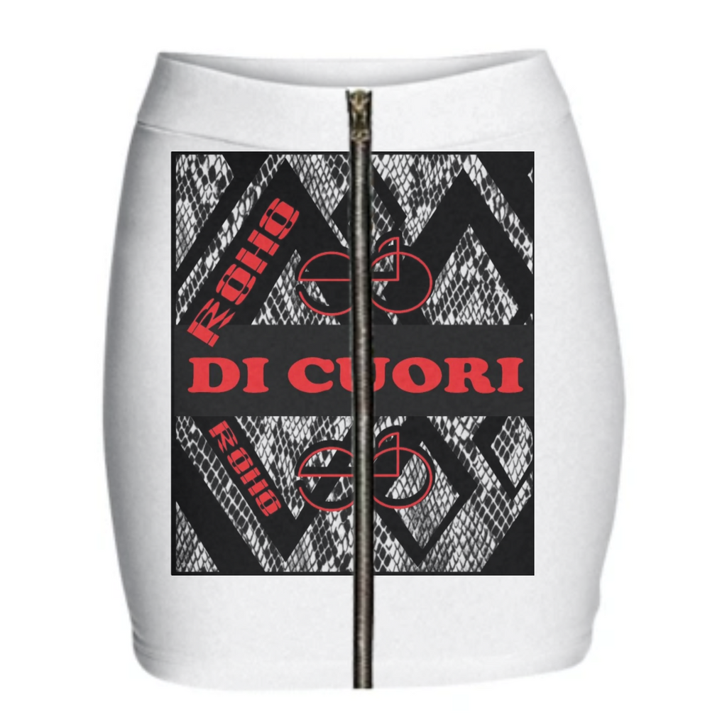 DI CUORI ITALY ZIP SKIRT