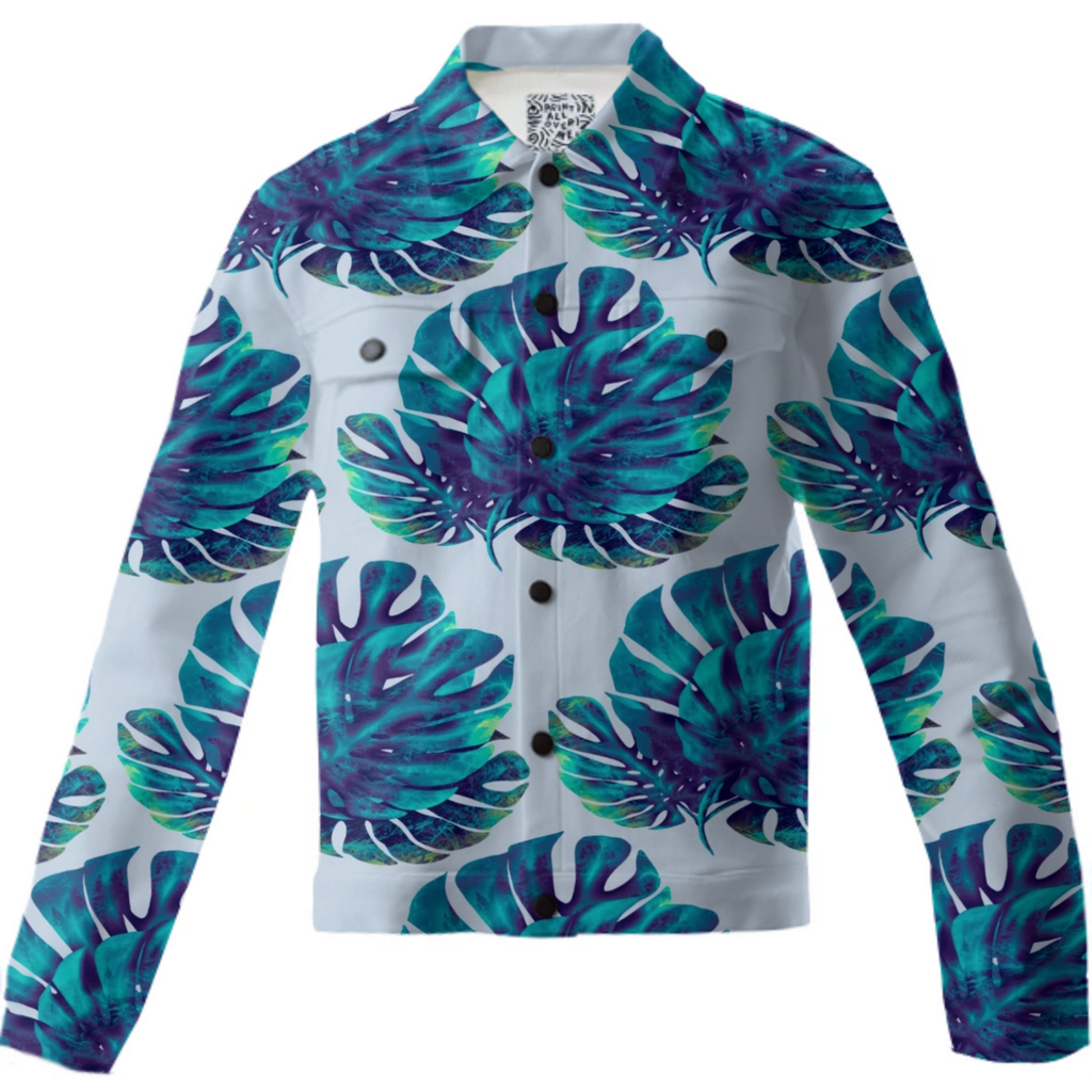 Bluegreen Monstera