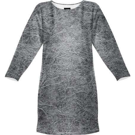SNOWY PATTERN DRESS