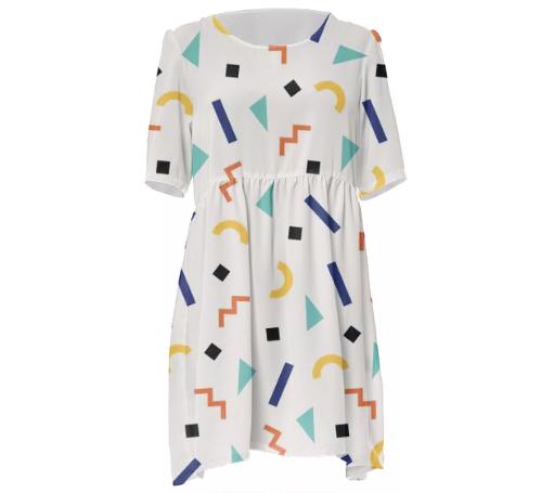 Memphis Feels Babydoll Dress