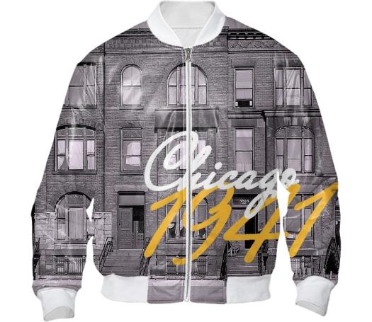 Chicago Home 1941 Bomber Black White