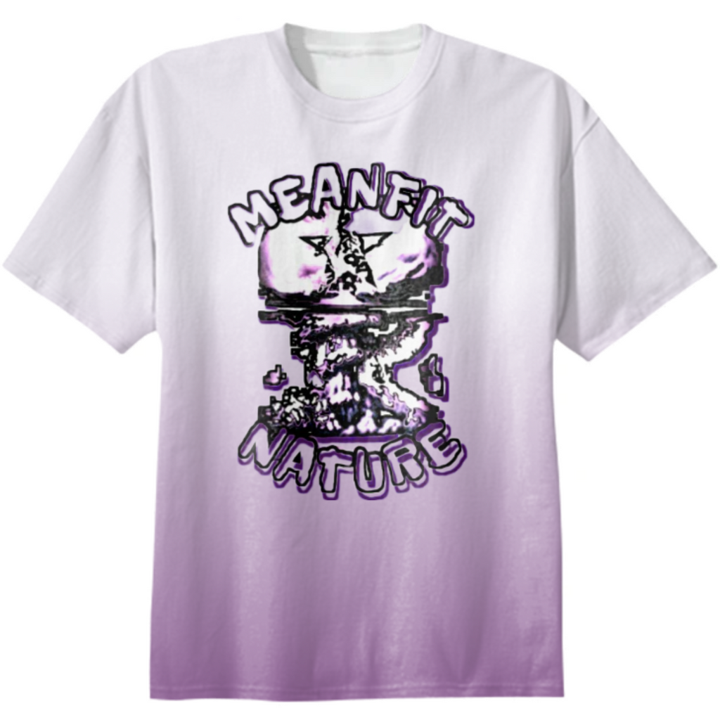 Blow up tee By MEANFIT-Nature