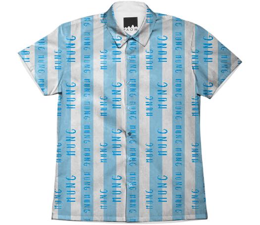 MUNG STRIPE BLUE SHIRT