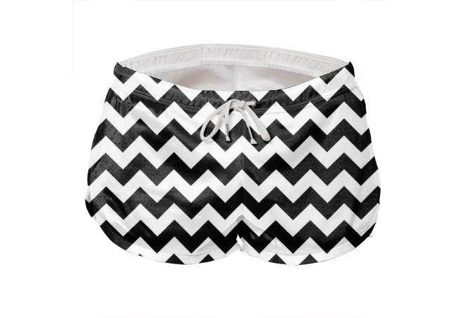 Black and White Chevron