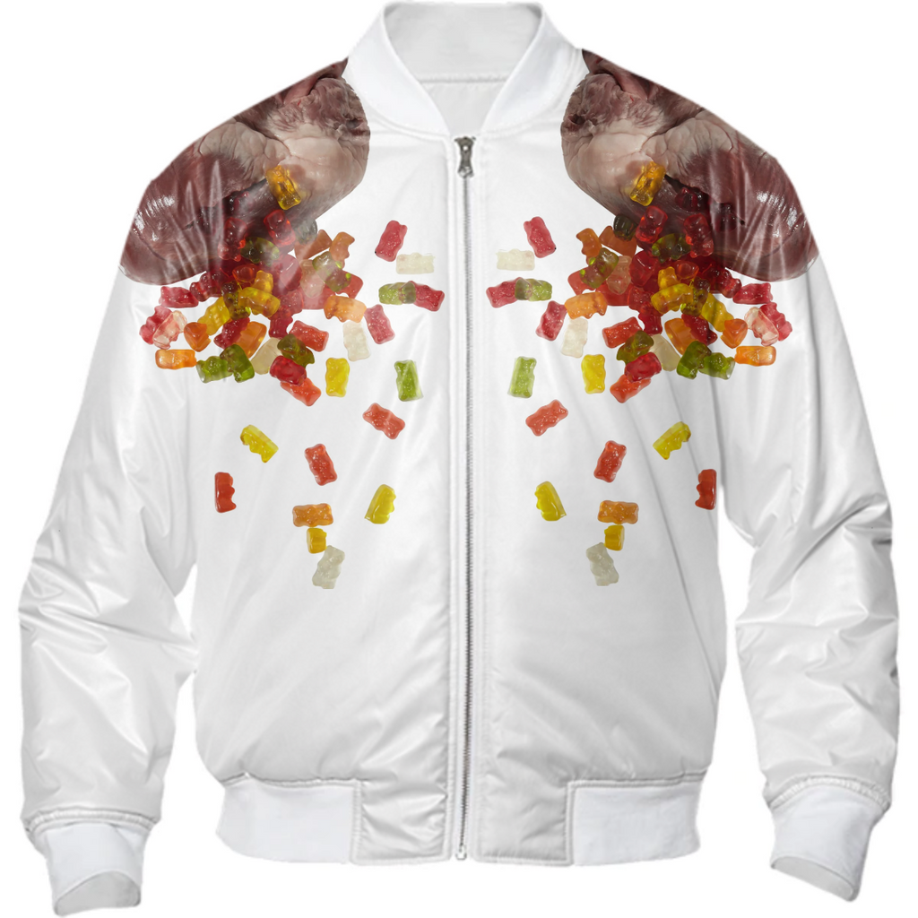 Heartless Gummy Bears Bomber Jacket