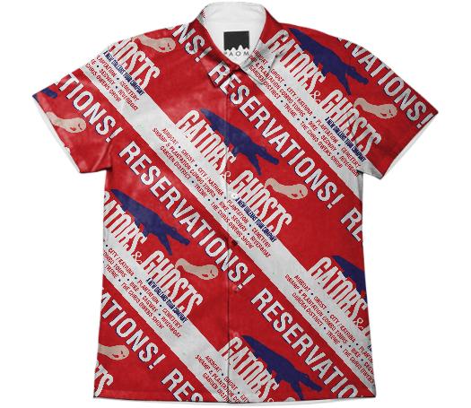 Gators and Ghosts Diagonal Tile