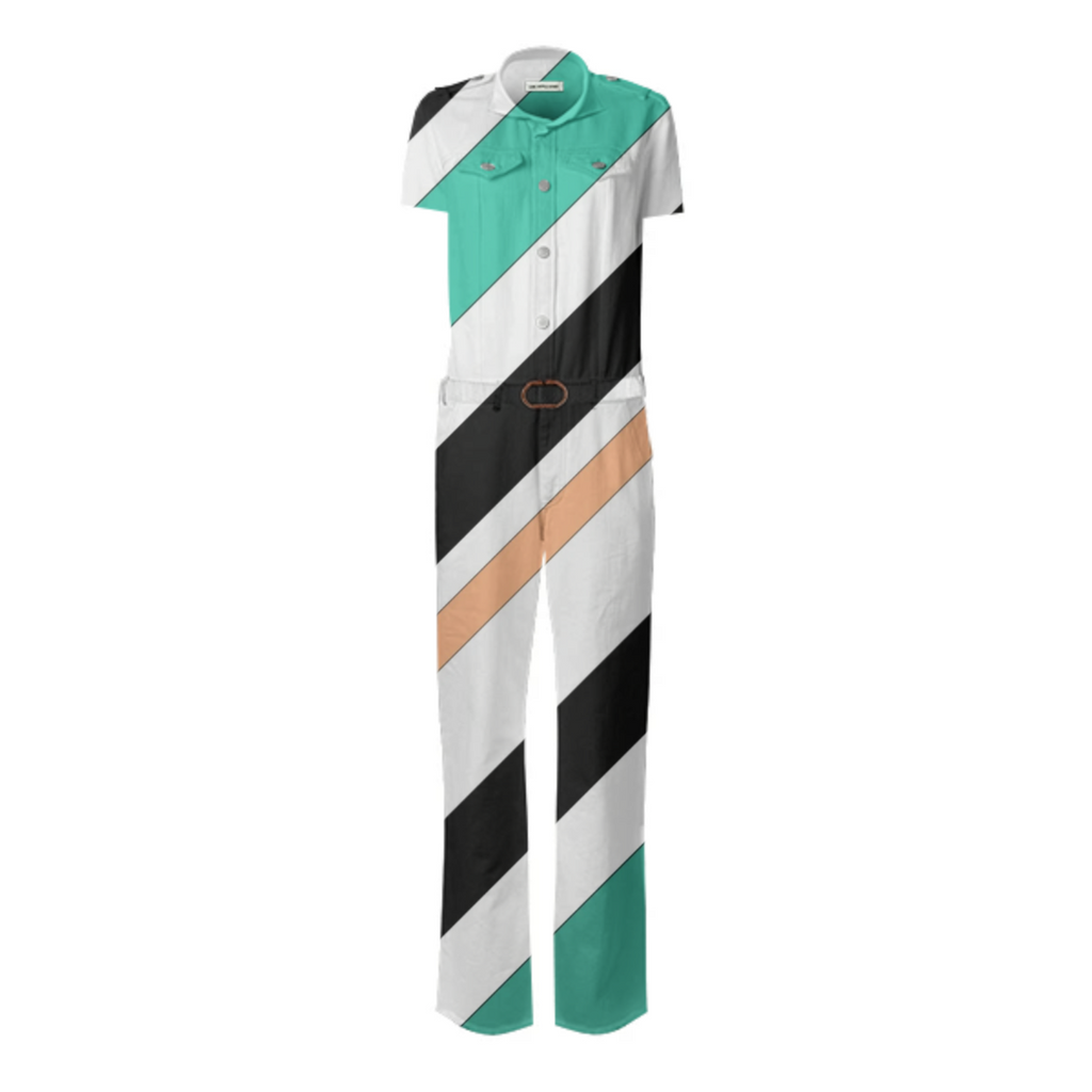 diagonal stripes