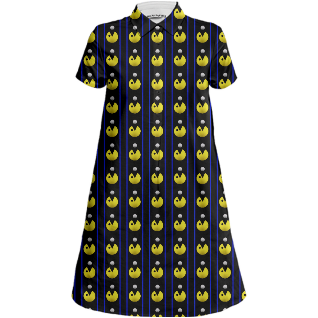 Pacman Shirt Dress