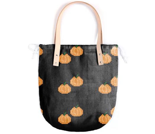 Pixel Pumpkins Bag