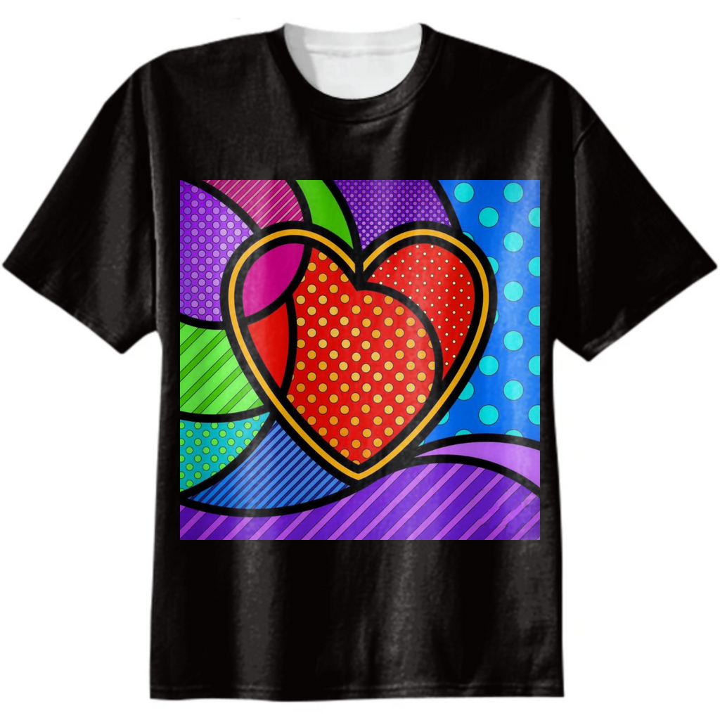 Heart Art Retro 1