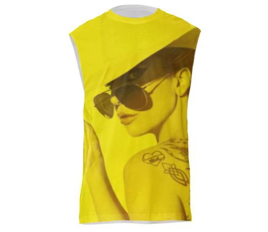 Lady Gaga Celebrity Florescent Color Technique