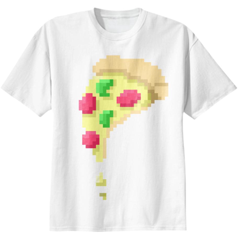 Add some Pizzaz T Shirt in white