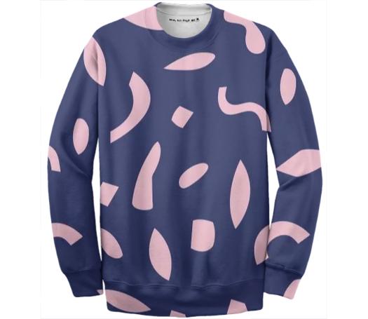 Shapes Cut Out Sweatshirt