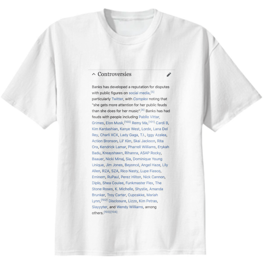 azealia banks beef t shirt