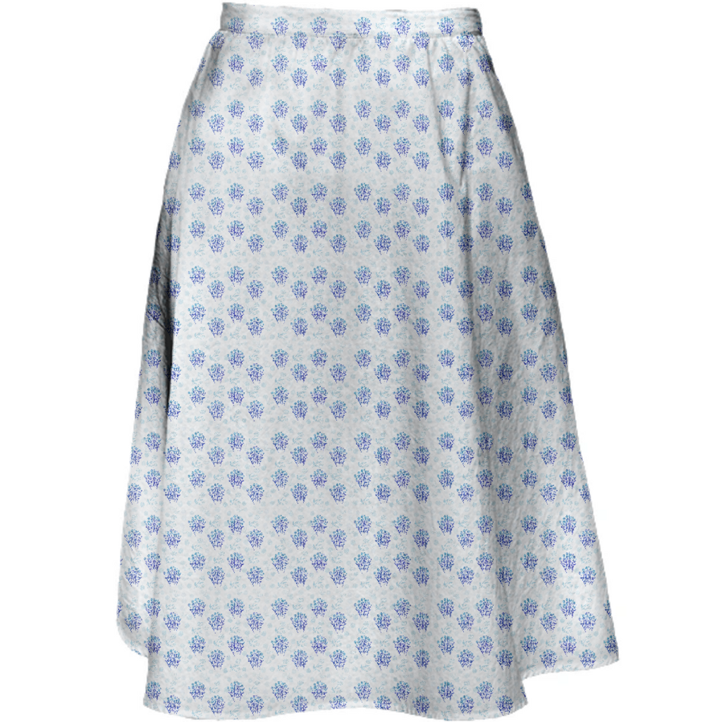 Lauras Floral Sky-blue