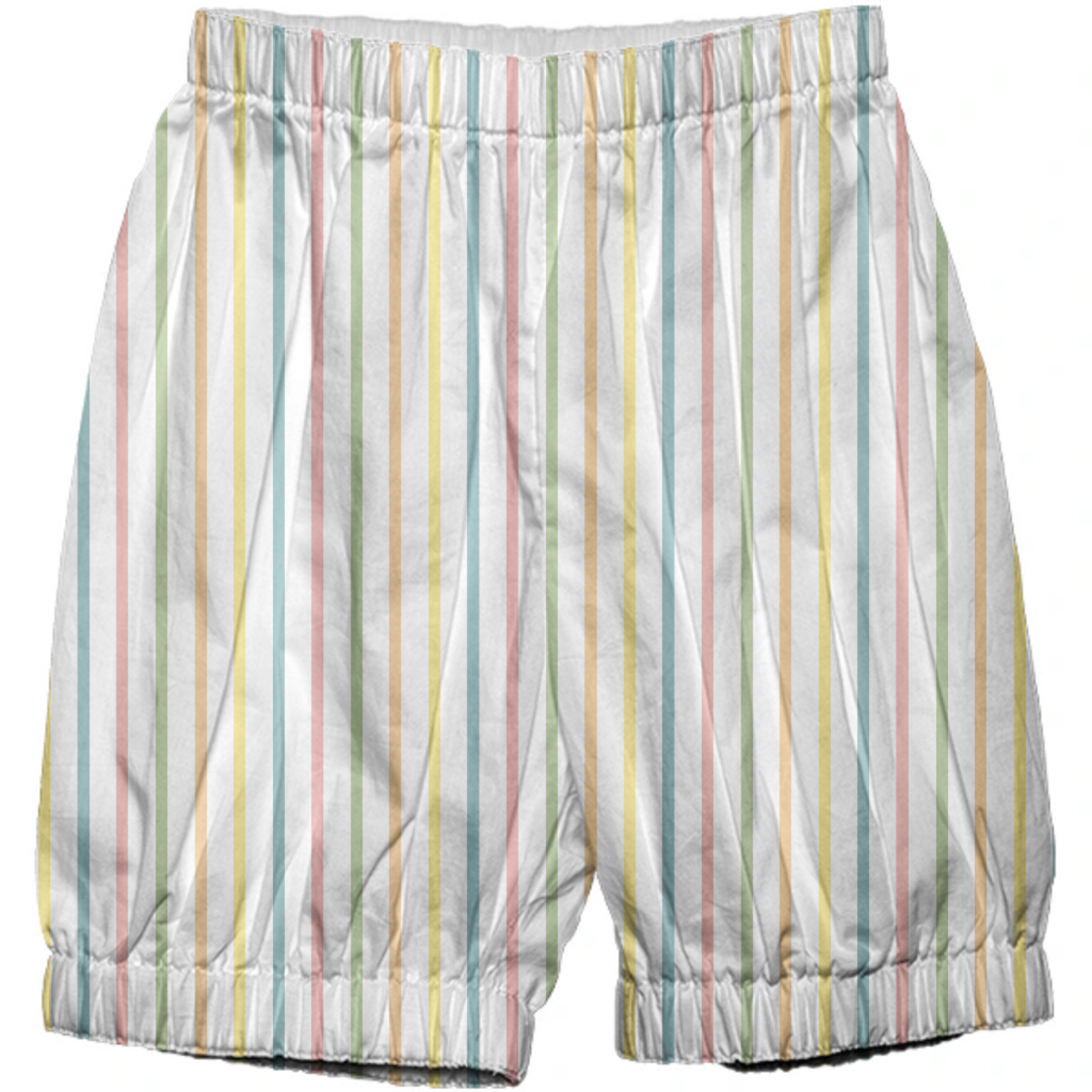 Stripe bloomer shorts