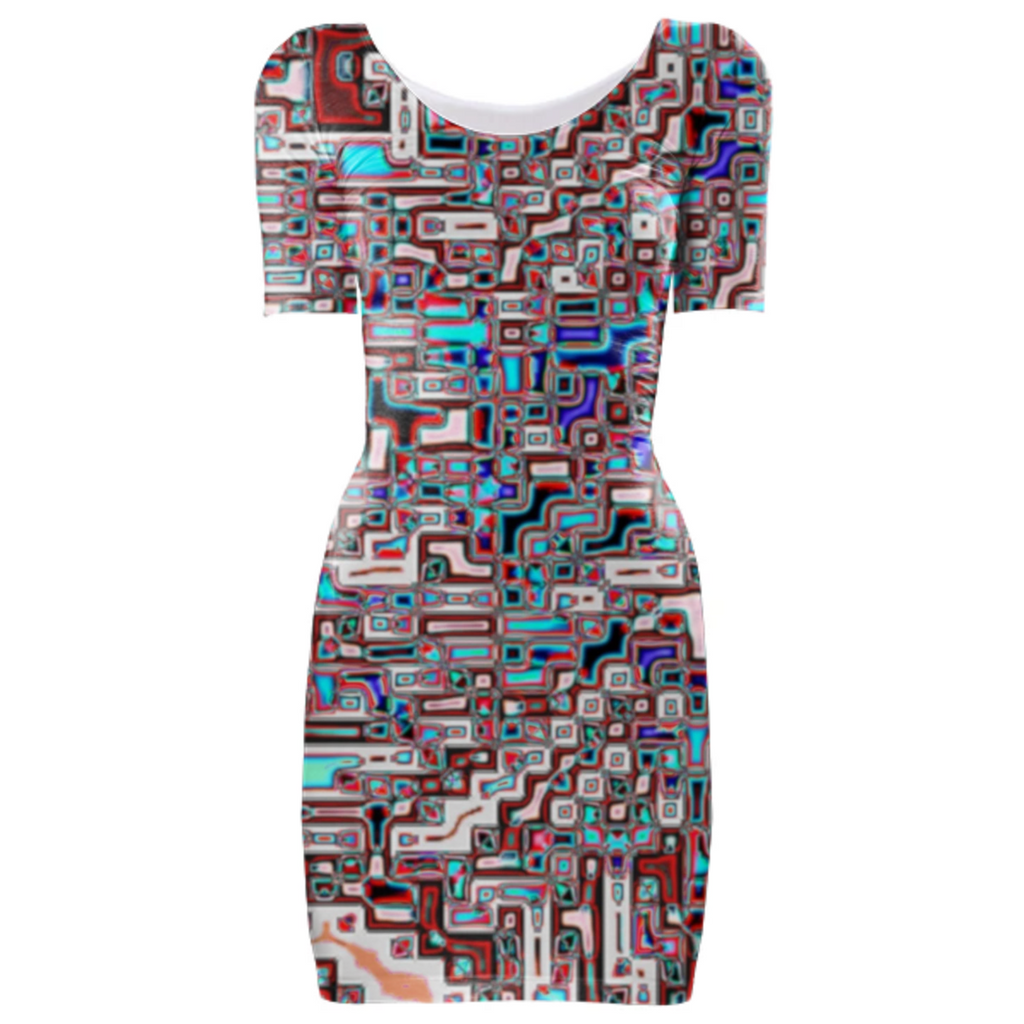 squared red blue