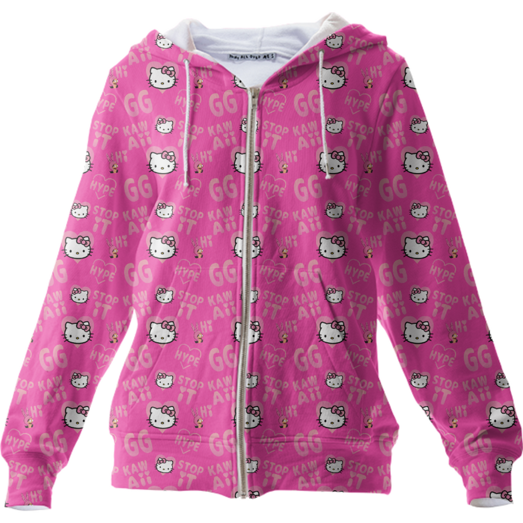 Emote Zip Hoodie