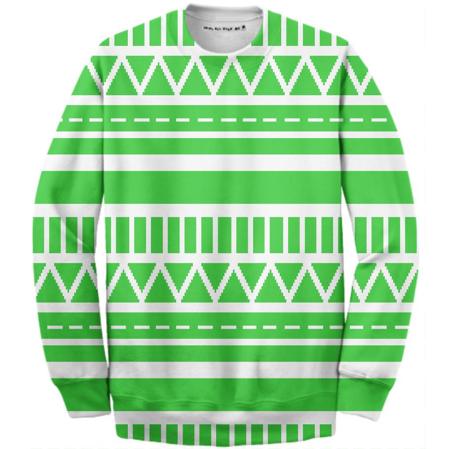 Seasonal Sweater in green