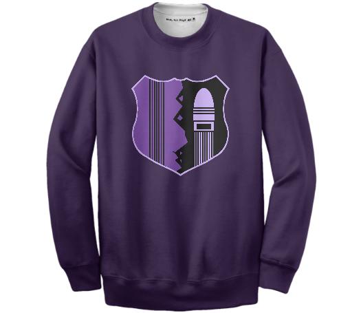 Cop Killer Emblem Ribbed Sweatshirt
