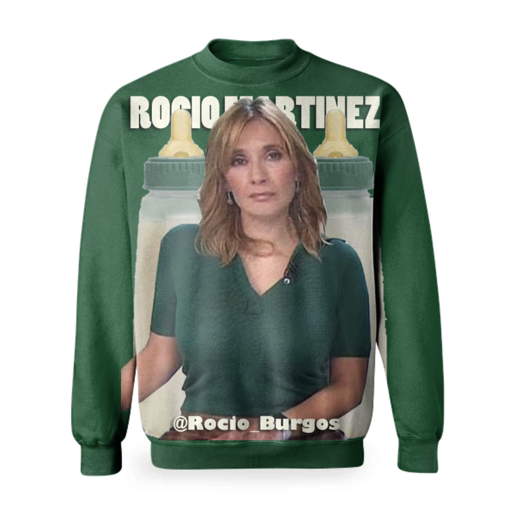 Rocio Martinez milk green sweater