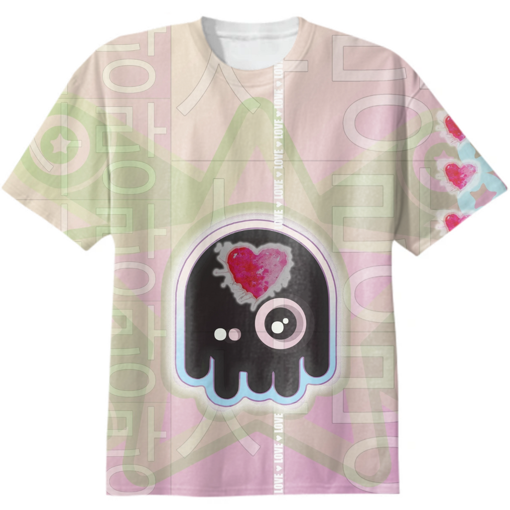 2021 Summer Korean Love Unisex Tshirt