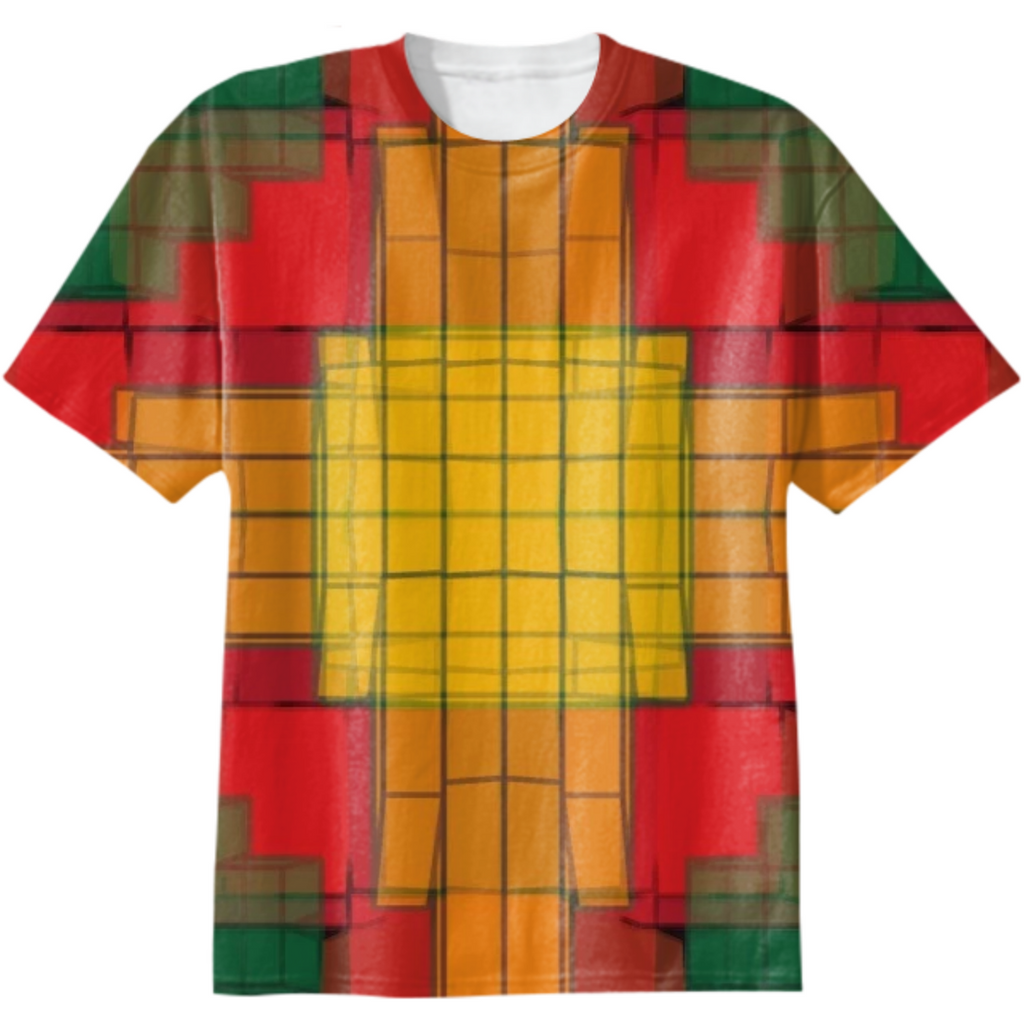 Abstract Blocky Tile