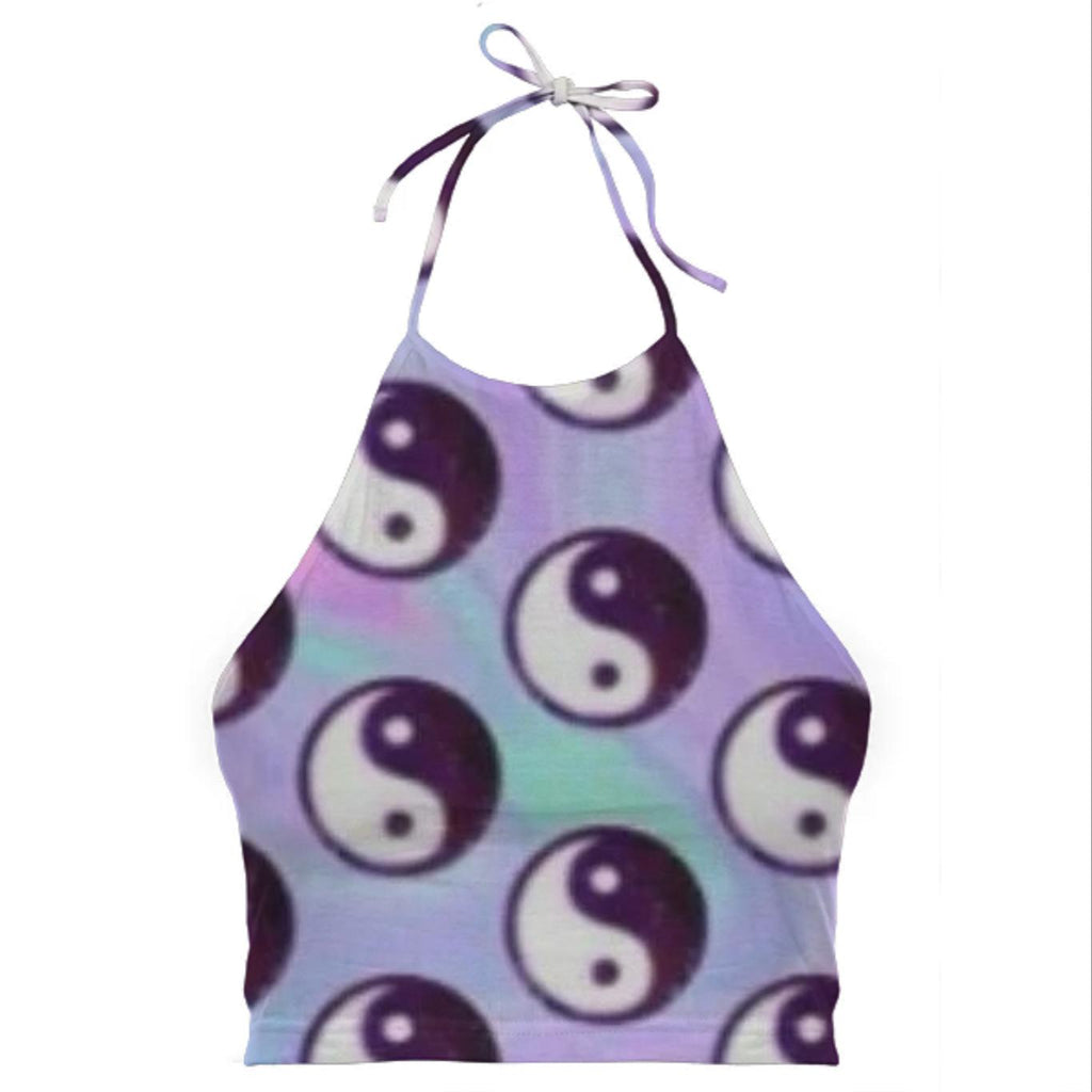 Yin Yang Halter Top