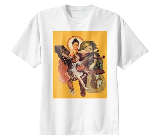 Placed Cotton T shirt