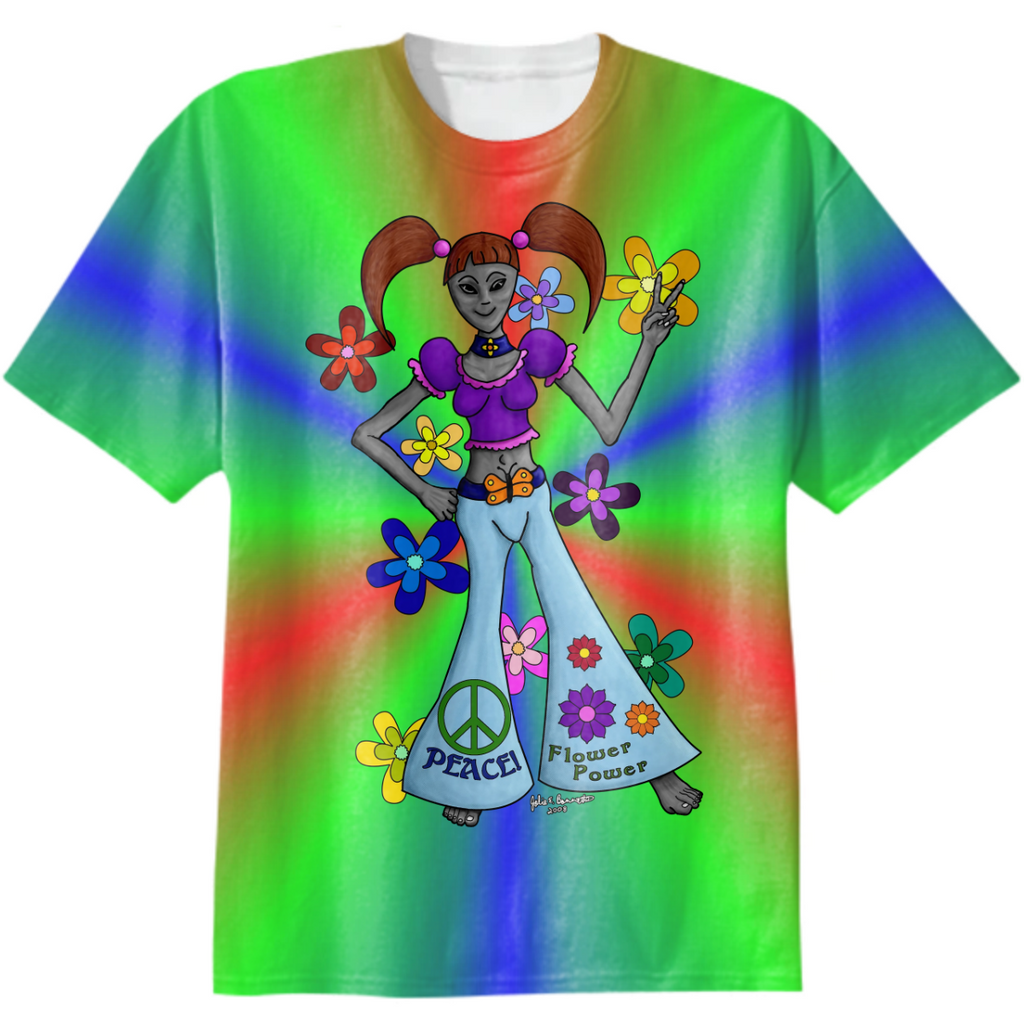 Alien Hippie Chick