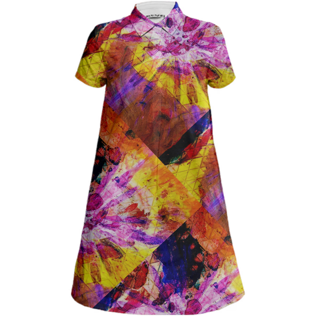 Splash A Line Dress